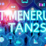 A futuristic digital marketplace with diverse CMS solutions represented, set in a vibrant, innovative environment, showcasing trends for 2026.