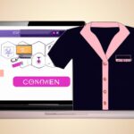 A sleek, modern e-commerce website with a native advertisement seamlessly integrated into the design, attracting user engagement.