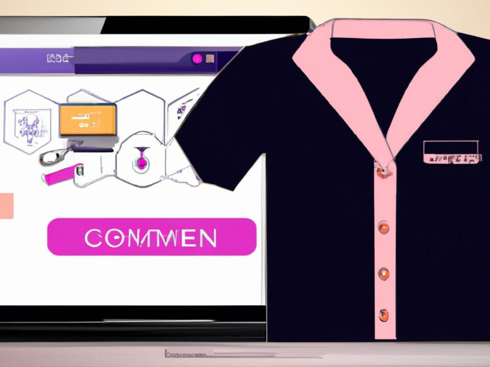 A sleek, modern e-commerce website with a native advertisement seamlessly integrated into the design, attracting user engagement.